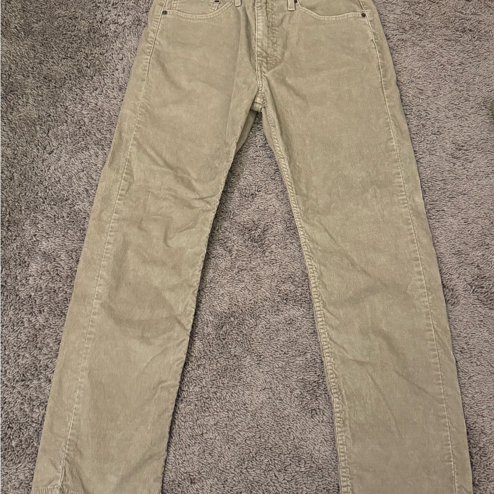 Levi's Men's Beige Corduroy Pants
